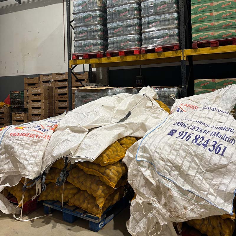 Envasado de patatas con diferentes formatos segun las necesidades del cliente